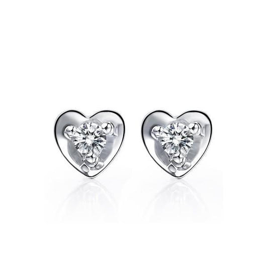 1,5 Ct Krappen-Set Runder Echt Diamant-Ohrstecker