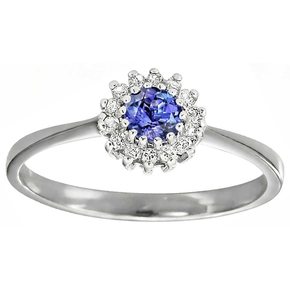 echter round diamant 1.65Karat ring Seitenansicht