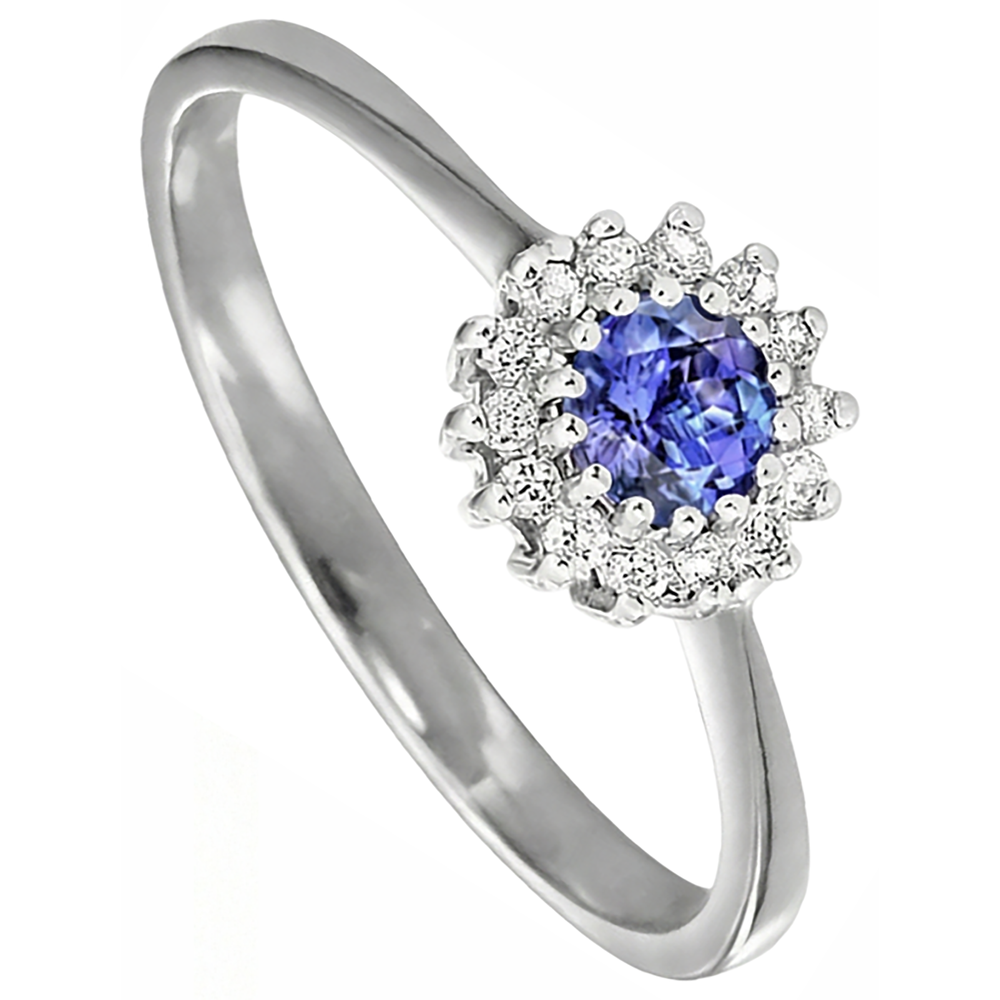 echter round diamant 1.65Karat ring Detailansicht