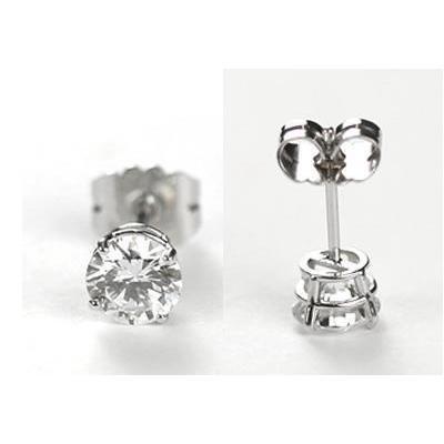 1,70 Ct. Ohrstecker Echte Diamant Ohrstecker Weißgold Schmuck