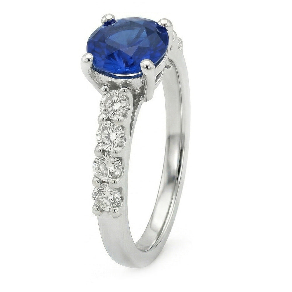 echter round diamant 1.75Karat ring Detailansicht