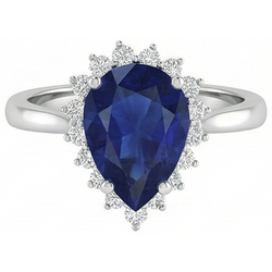 Echter Saphir Ring 1.50 Karat