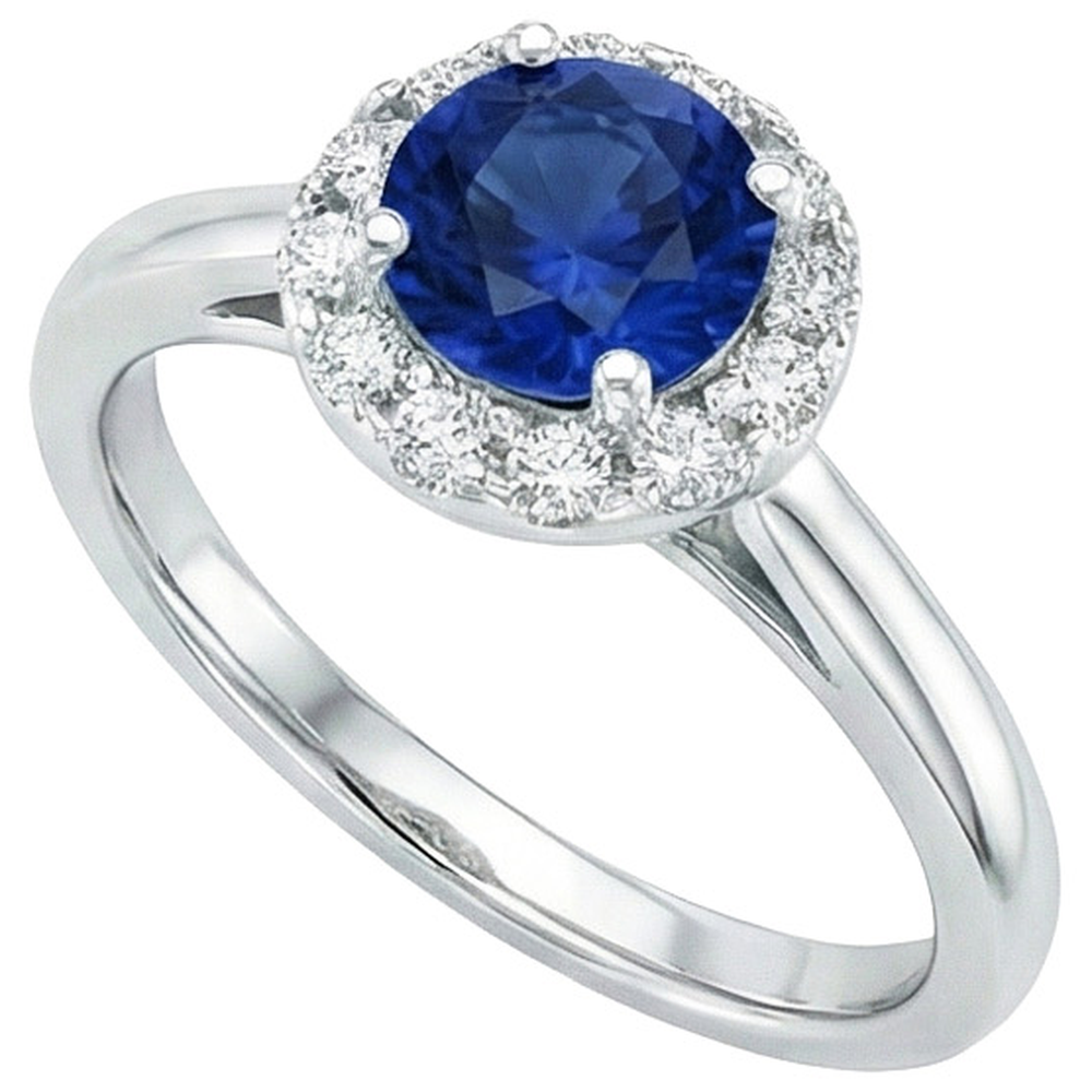echter round diamant 2.10Karat ring Detailansicht