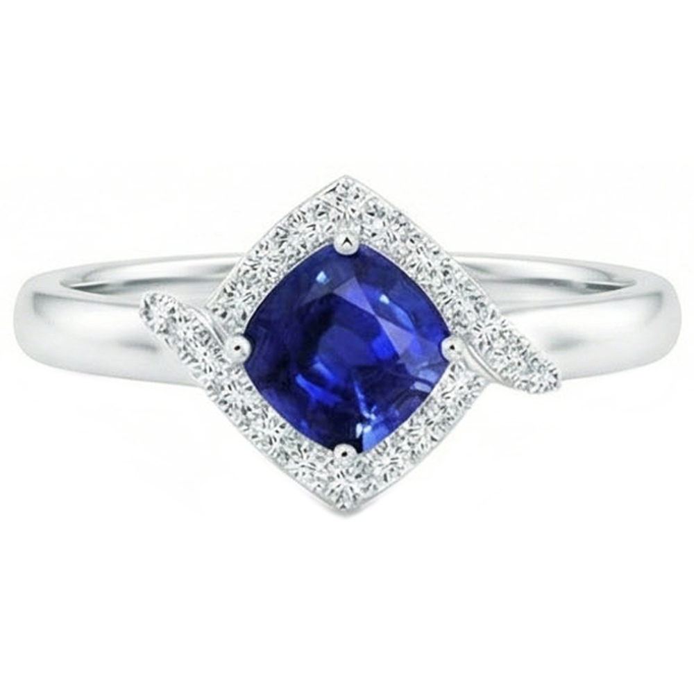 echter round diamant 2.25Karat ring Seitenansicht