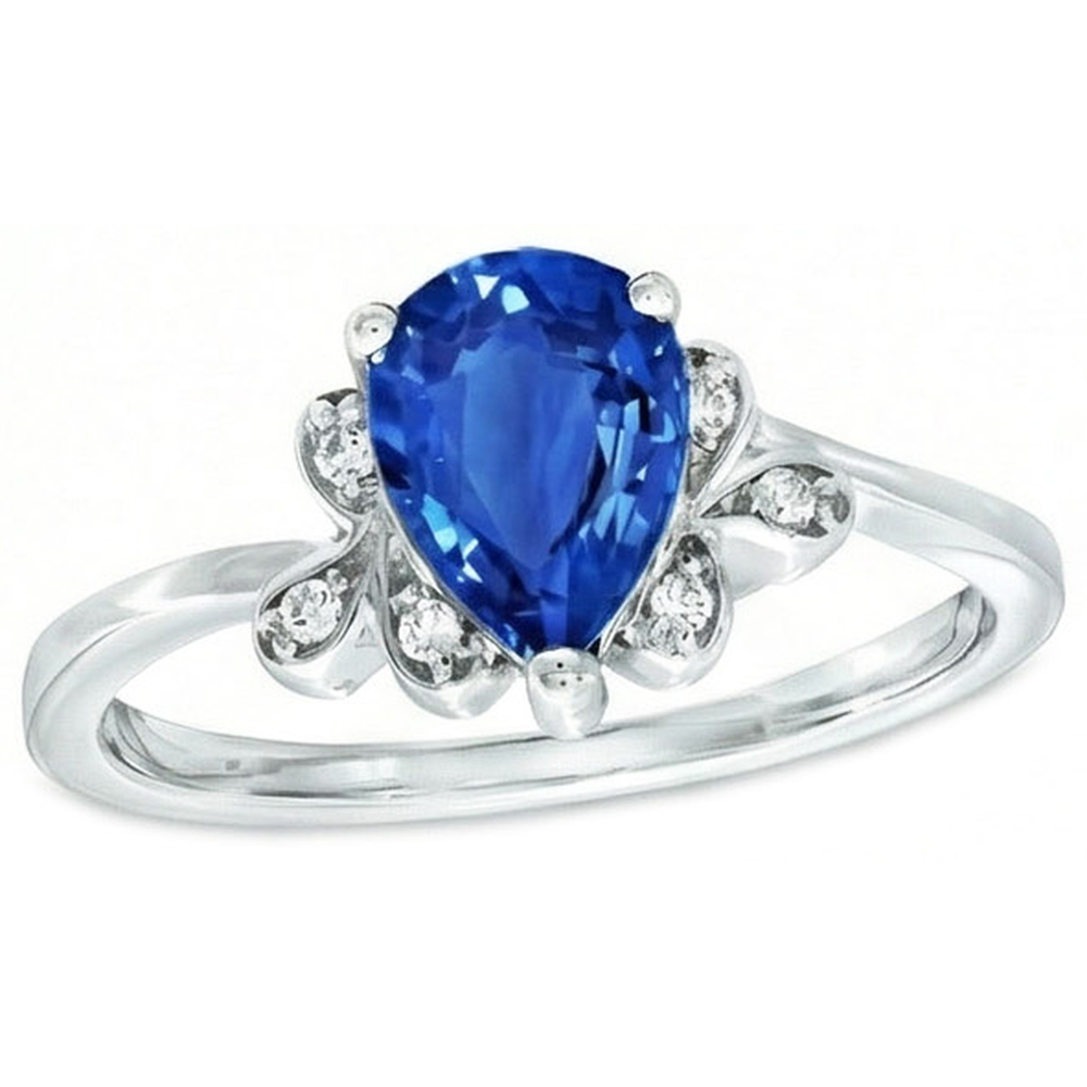 echter round diamant 2.30Karat ring Seitenansicht