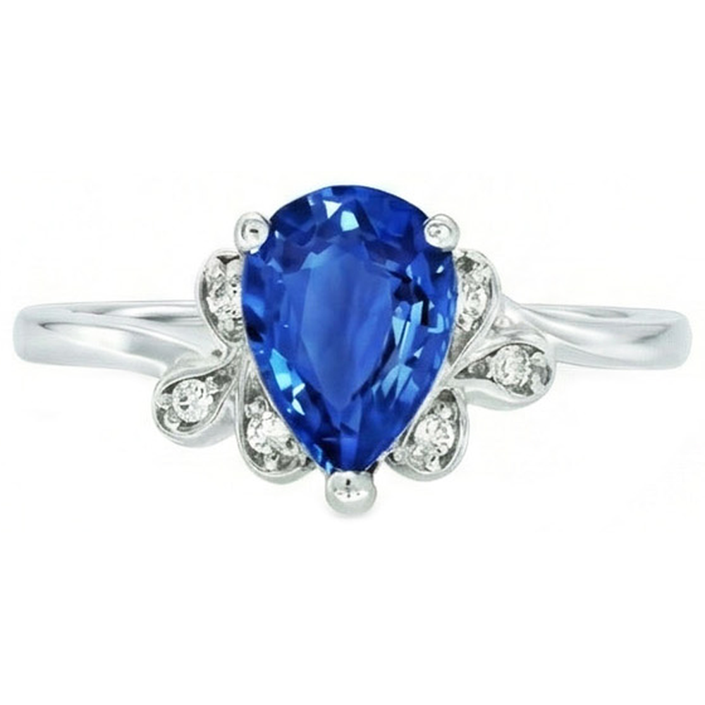 echter round diamant 2.30Karat ring Detailansicht