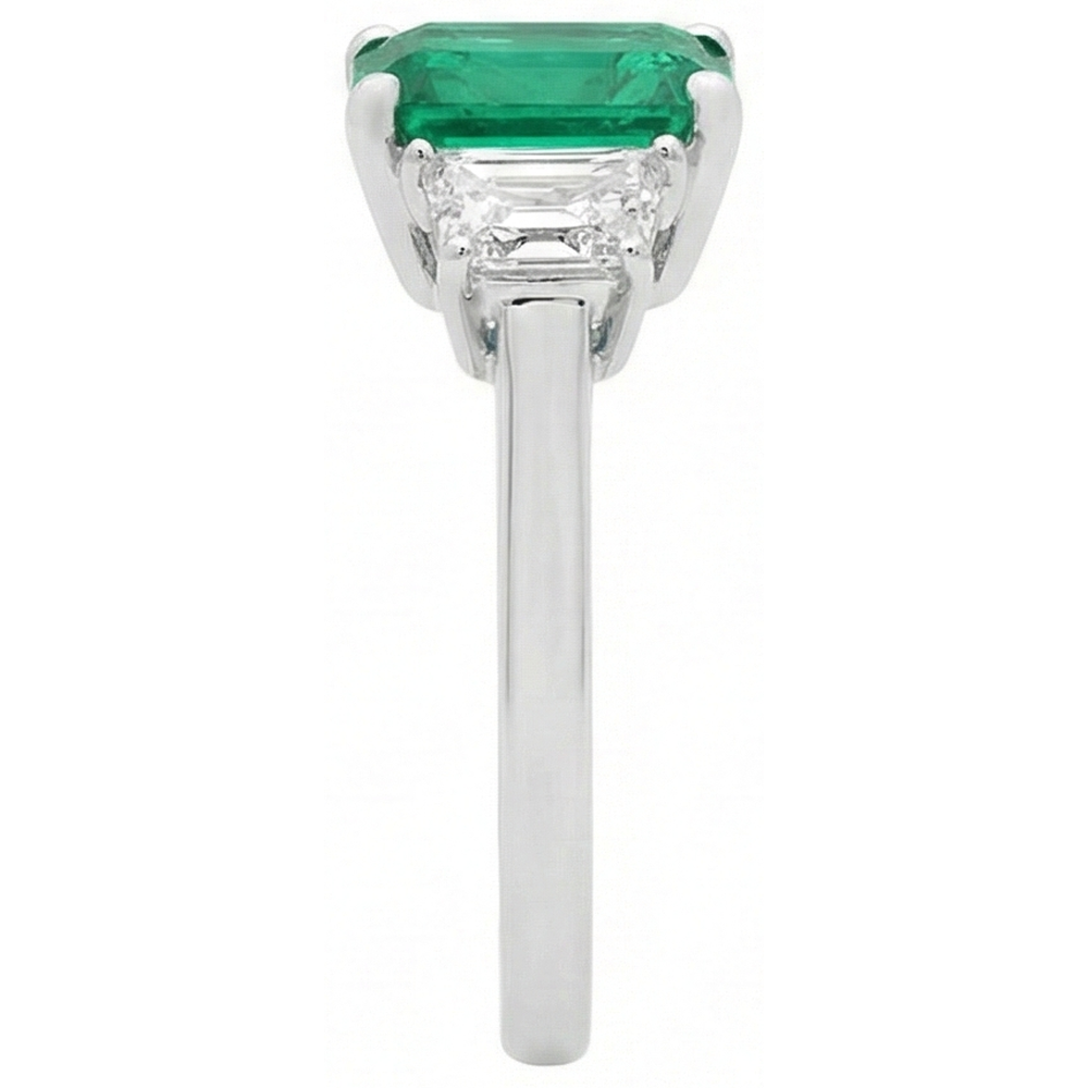 echter diamant 2.50Karat ring Draufsicht