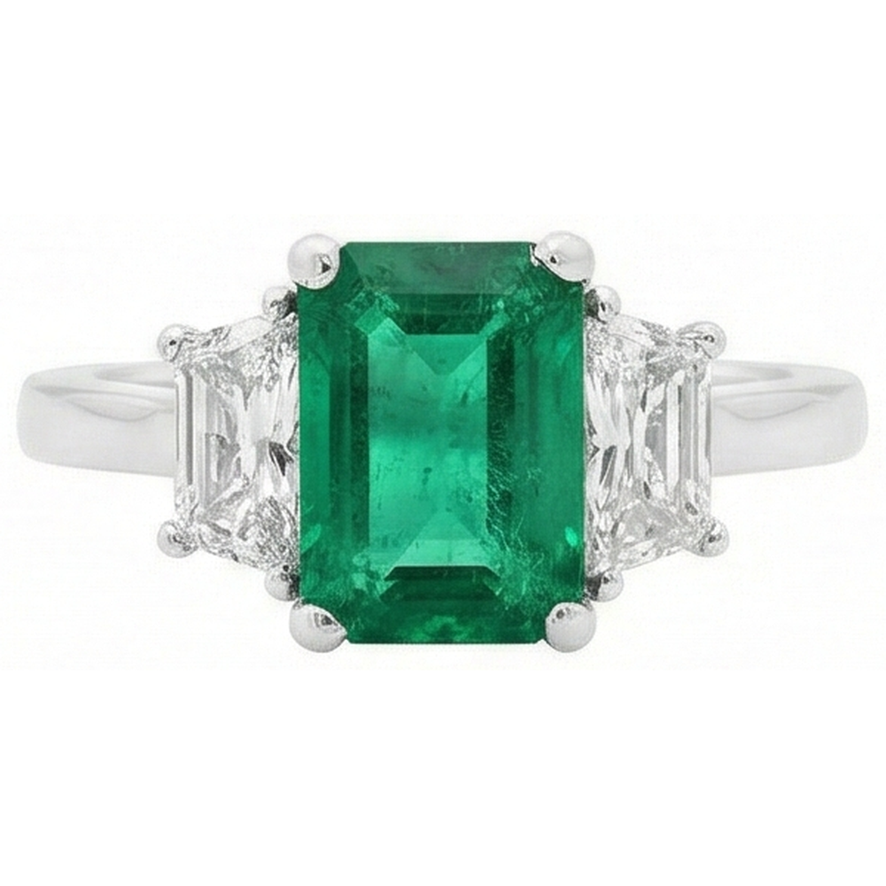 echter diamant 2.50Karat ring Detailansicht