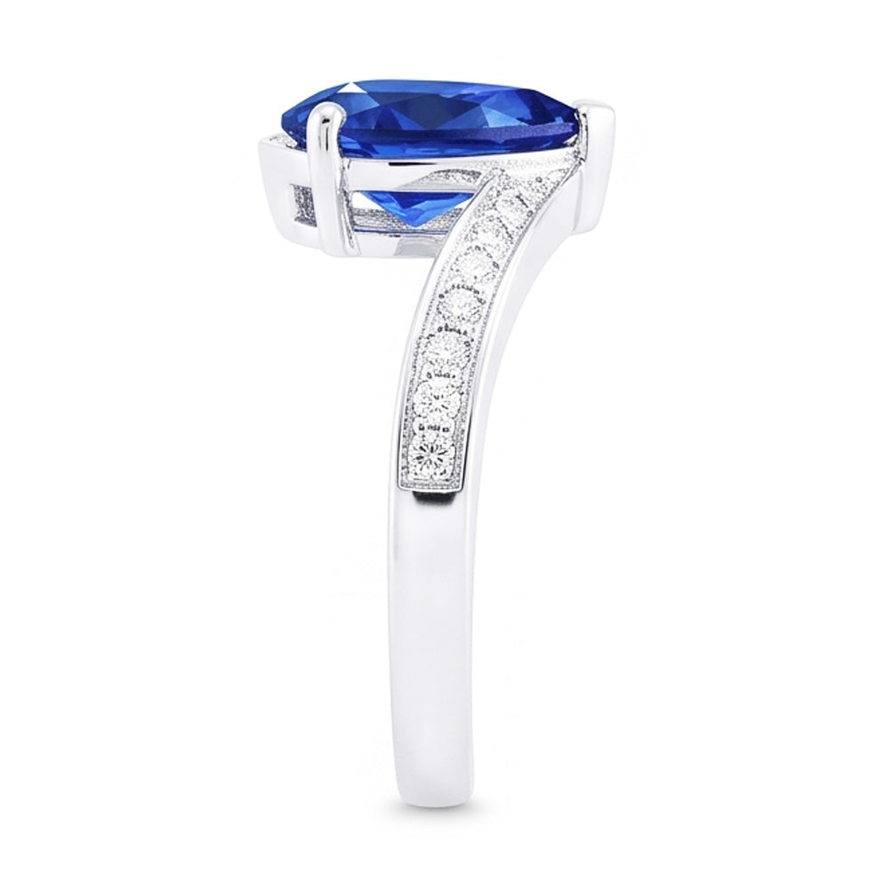 2 Ct Saphirring