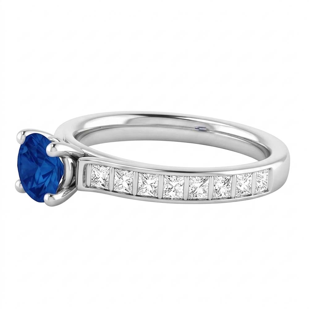 2 Karat Ceylon-Saphir-Ring