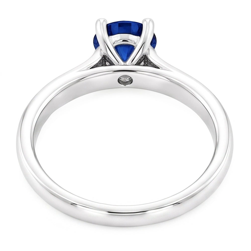 2 Karat Ceylon-Saphir-Ring