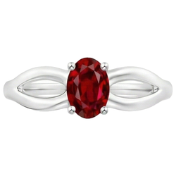 Echter Rubin Ring 2 Karat