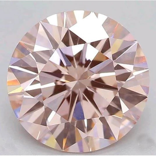 Erdgewonnener Pink Saphir Loose Sapphires Natural 2,05 Karat Gold – Frontansicht