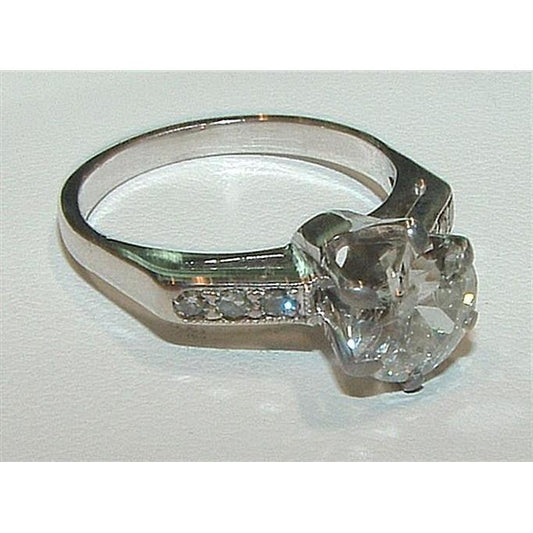 2.50 Karat Natürliche Diamant Antik-Stil Ring Damen Schmuck Neu