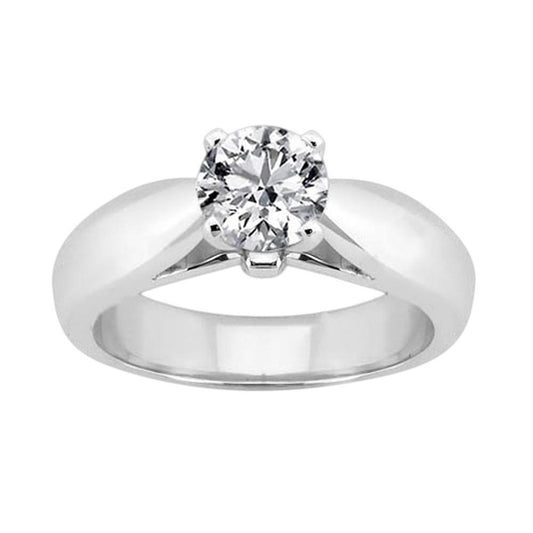 2.50 Karat Natürliche Diamant Solitär Ring Schmuck Neu