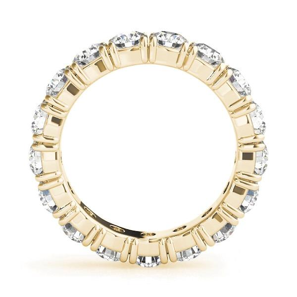 Handgefertigter Eternity Band 0,15 Karat – Frontansicht