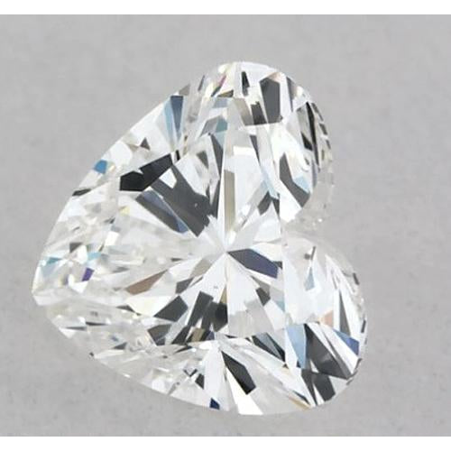 Edler Diamant Herzform Diamond in Gold – Frontansicht