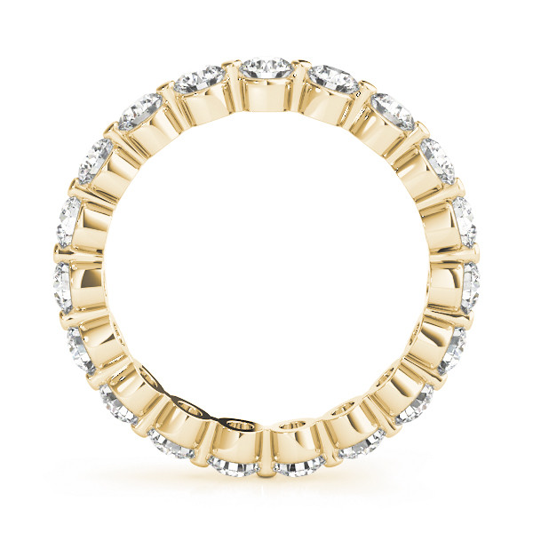 Funkelnder Eternity Band 2,5 Karat – Frontansicht