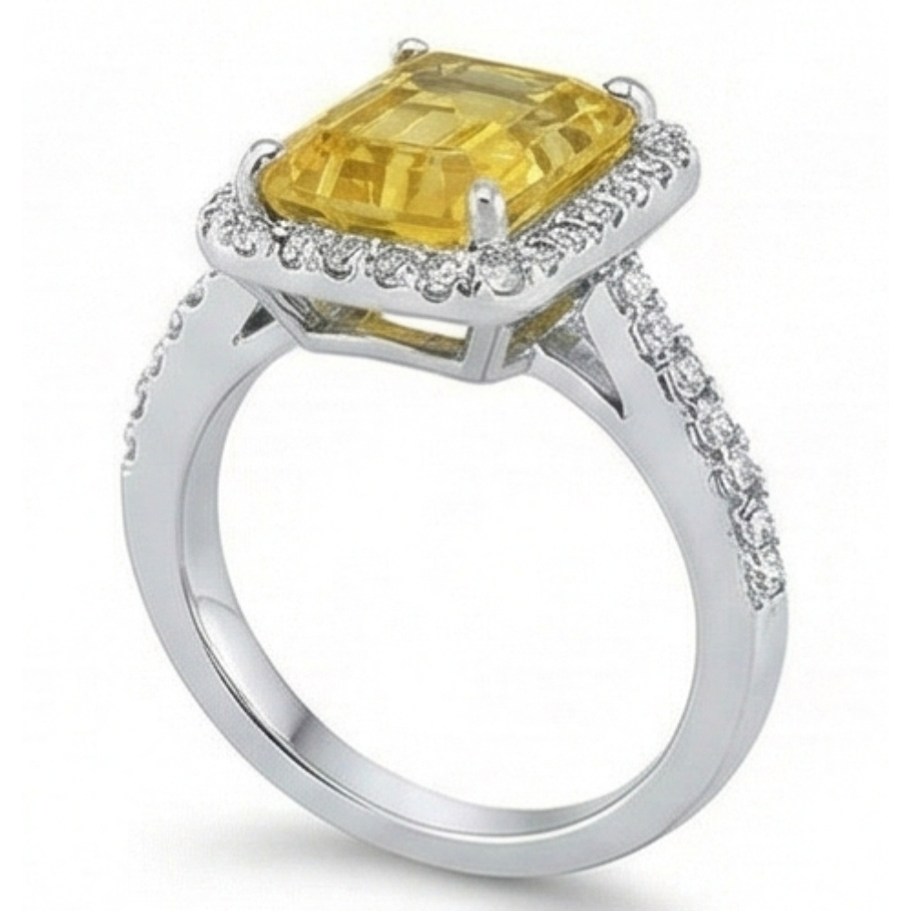 echter round diamant 22Karat ring mit Diamantbesatz