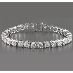 24 Karat Echt Diamant-Tennisarmband