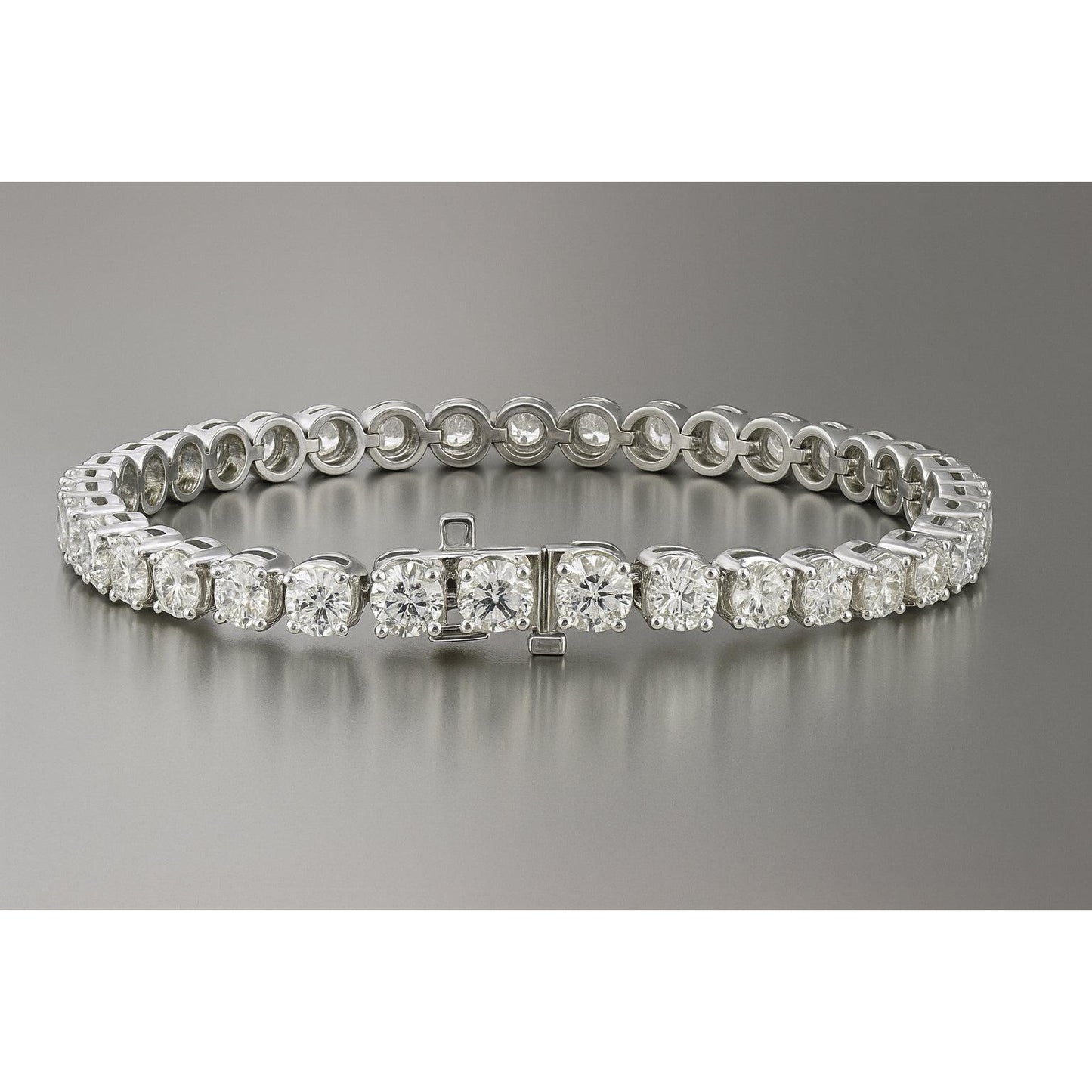 24 Karat Echt Diamant-Tennisarmband