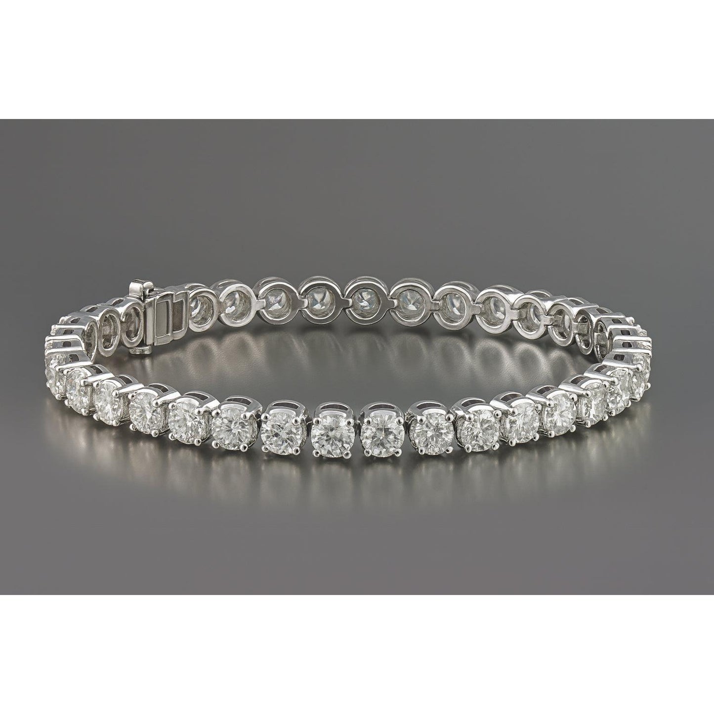 24 Karat Echt Diamant-Tennisarmband