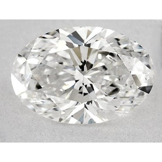2,5 Karat ovaler Diamant, lose, E, VVS1, sehr guter Schliff