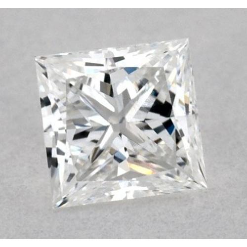 2,5 Karat Prinzessschliff, lose, F, VS1, exzellenter Schliff