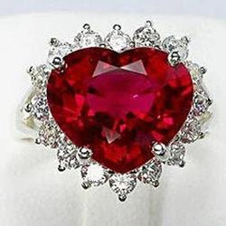 Echter Rubin Ring 10.75 Karat