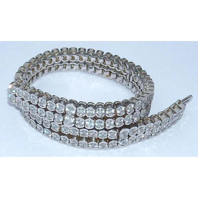 26 Karat Natürliche Diamant-Tennisarmband