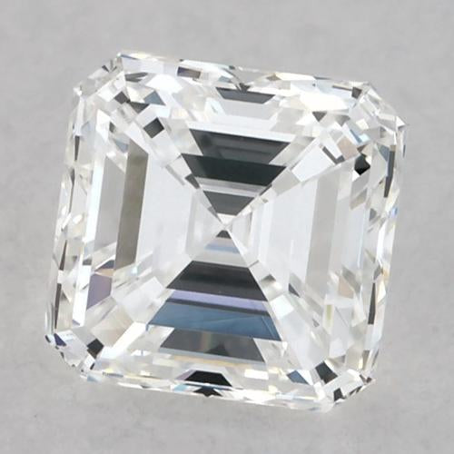 2,75 Karat Asscher-Diamant, lose, F, VVS1, sehr guter Schliff