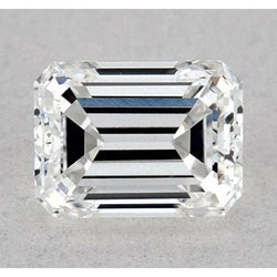 2,75 Karat Smaragd-Schliff, natürlicher Diamant (erdentstanden), lose, F VS1, sehr guter Schliff