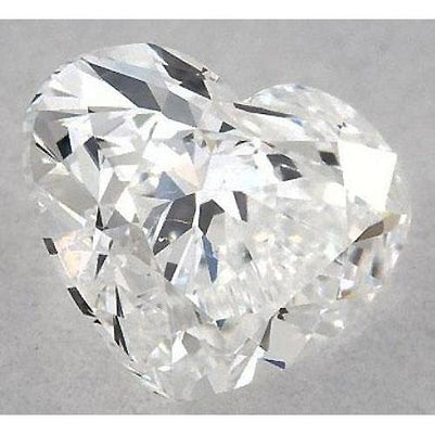 2,75 Karat Herzförmiger Diamant, lose, F VS1, sehr guter Schliff