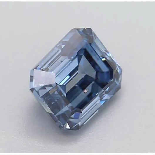 Authentischer Royalblauer Saphir Loose Emerald Natural 2,49 Karat Gold – Frontansicht