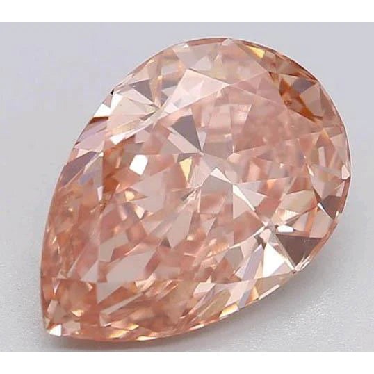 Blauer Saphir Tropfen-Schliff Loose Sapphires Natural in Gold – Frontansicht