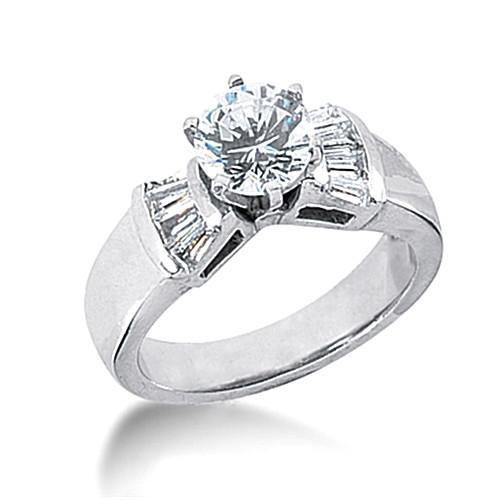 2,25 Karat Natürliche Diamanten Jubiläumsring Drei Steine Stil Schmuck
