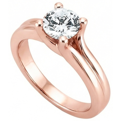 Echter Diamant Ring 2.50 Karat - Platin