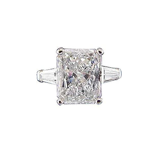 2,60 Karat Strahlender Echt Diamant Drei-Steine-Jubiläumsring Neu