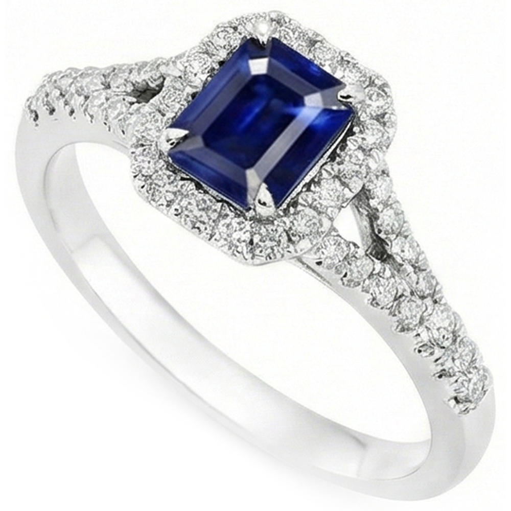 echter round diamant 2.85Karat ring Vorderansicht