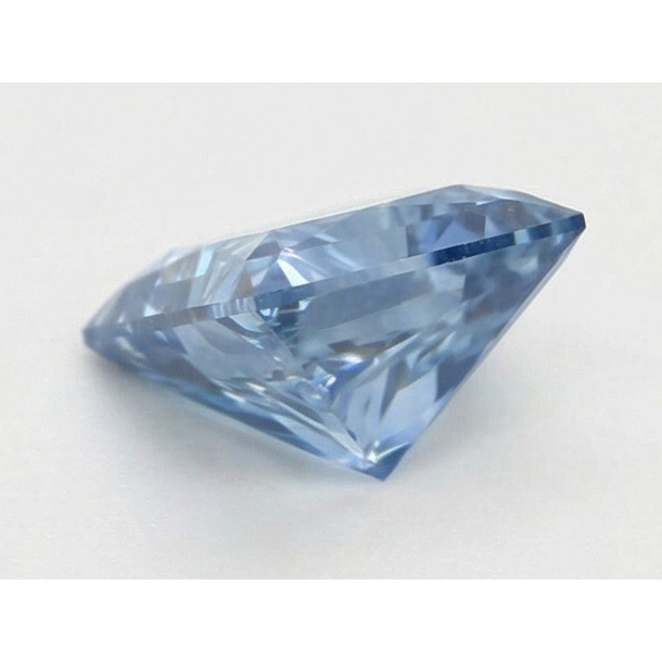 3 Karat loser hellblauer Naturdiamant (nicht im Labor gezüchtet) im Prinzessschliff