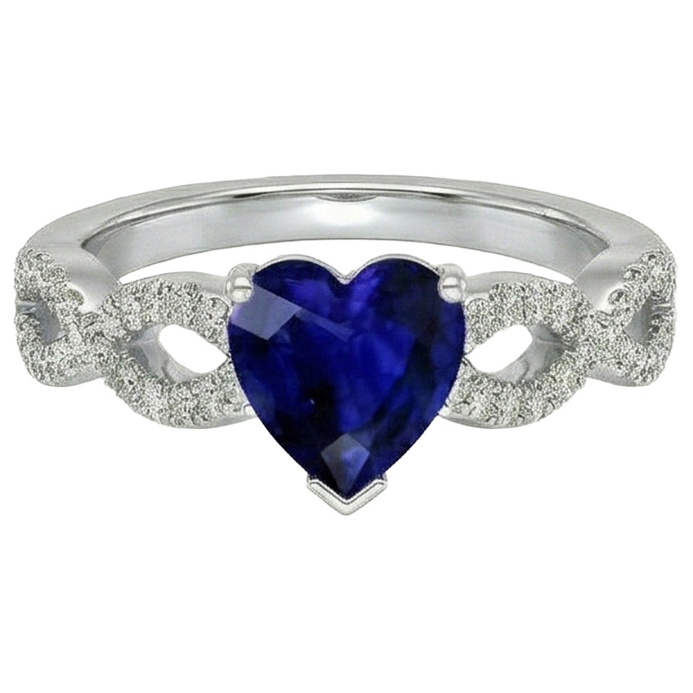 echter round diamant 3Karat ring Seitenansicht