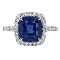 Echter Saphir Ring 3 Karat