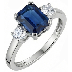 Echter Saphir Ring 2.50 Karat