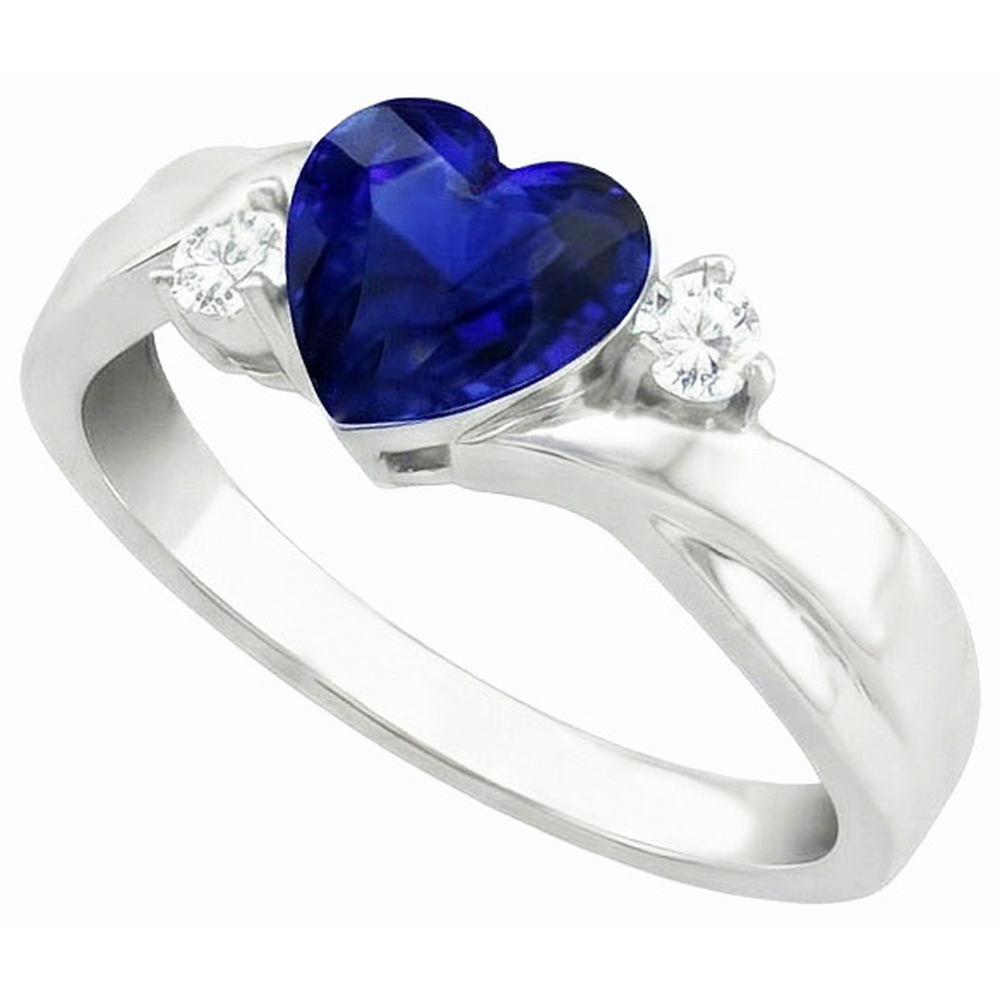echter round diamant 1.75Karat ring Vorderansicht