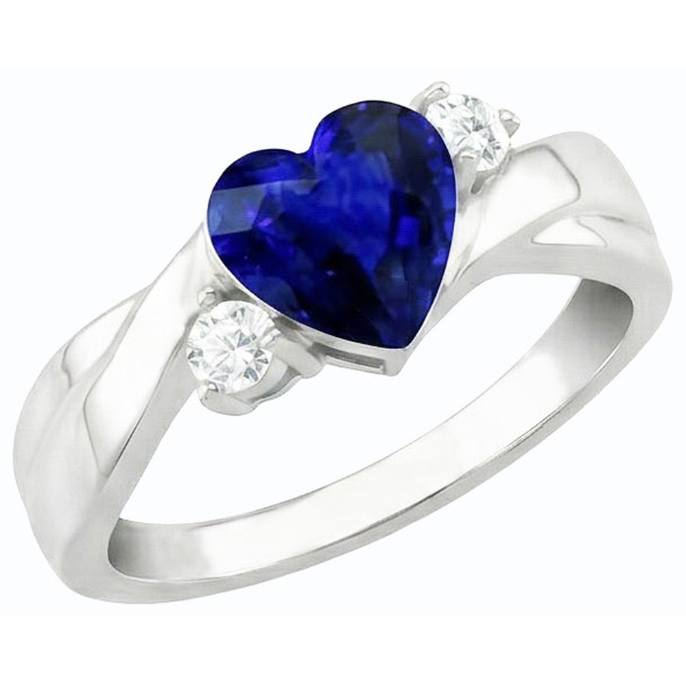echter round diamant 1.75Karat ring Seitenansicht