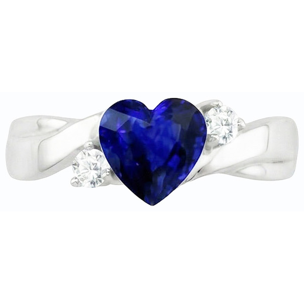 echter round diamant 1.75Karat ring Profilansicht