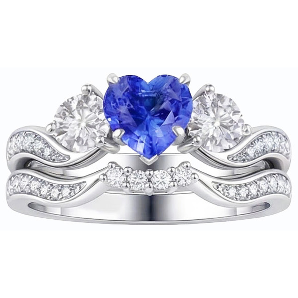 echter round diamant 3Karat ring Detailansicht