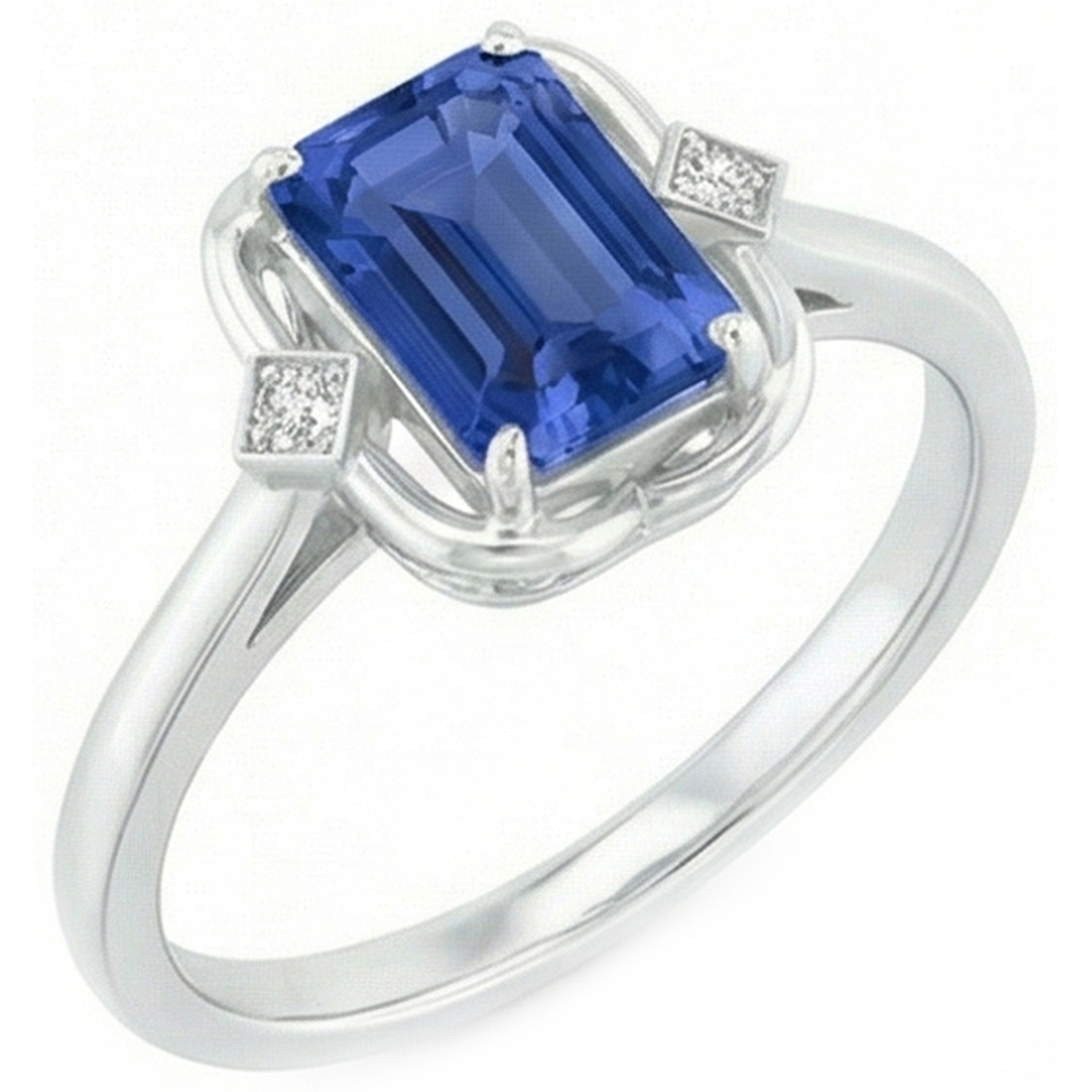 echter round diamant 1.75Karat ring Detailansicht