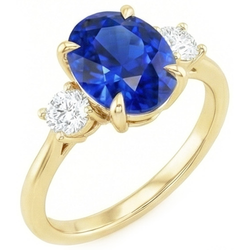 Echter Diamant Ring 3 Karat