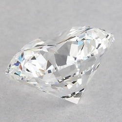 3 Karat F VS1 loser runder natürlicher Diamant aus der Erde, funkelnd